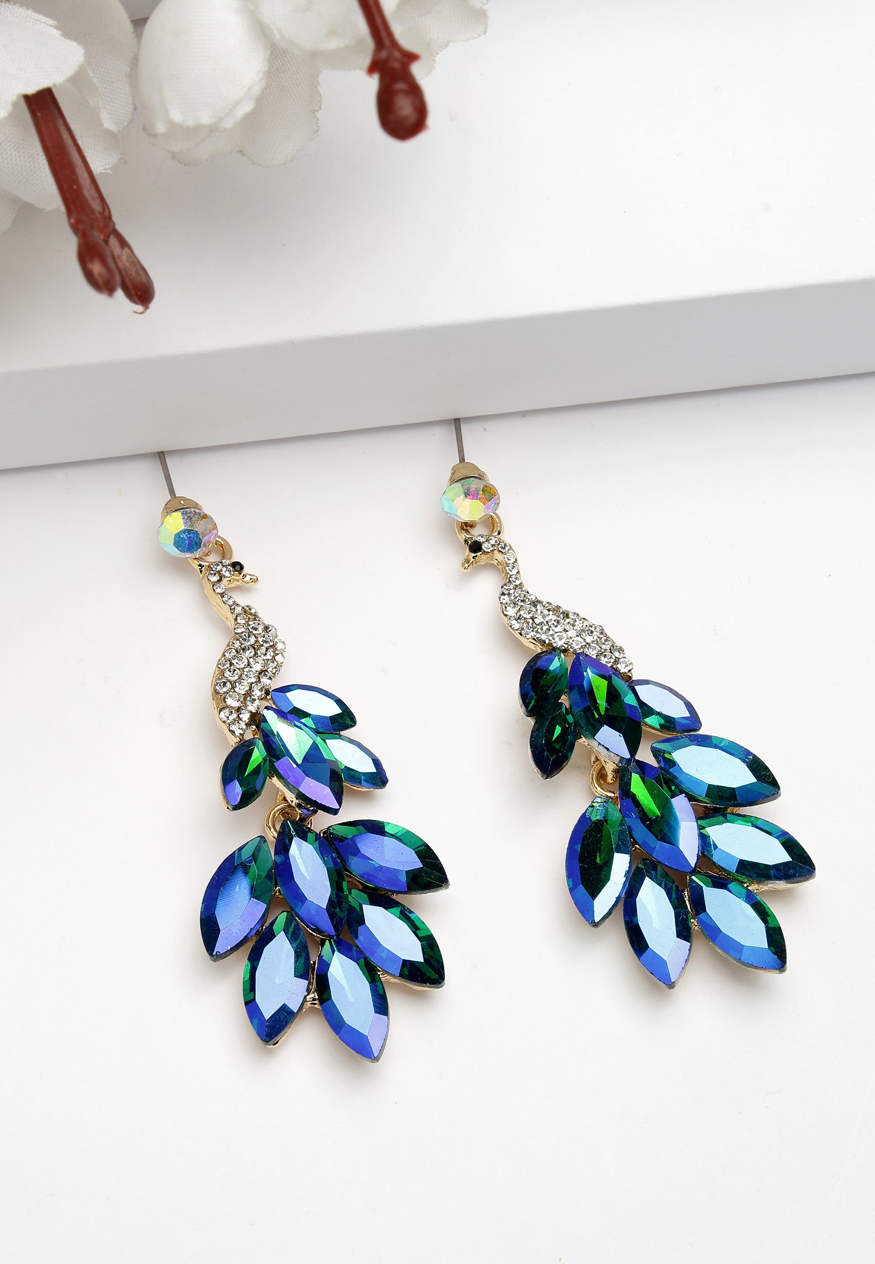 Beautiful Peacock Earrings