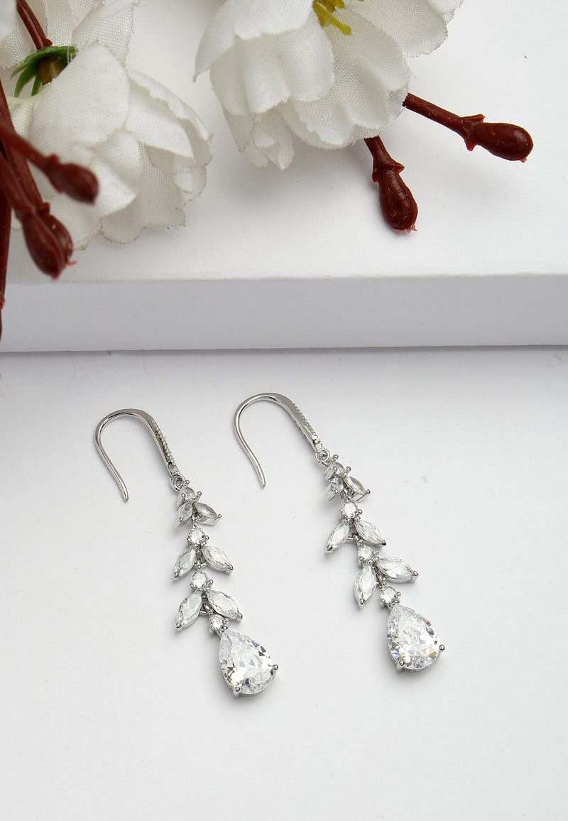 Classy Petal Drop Earrings