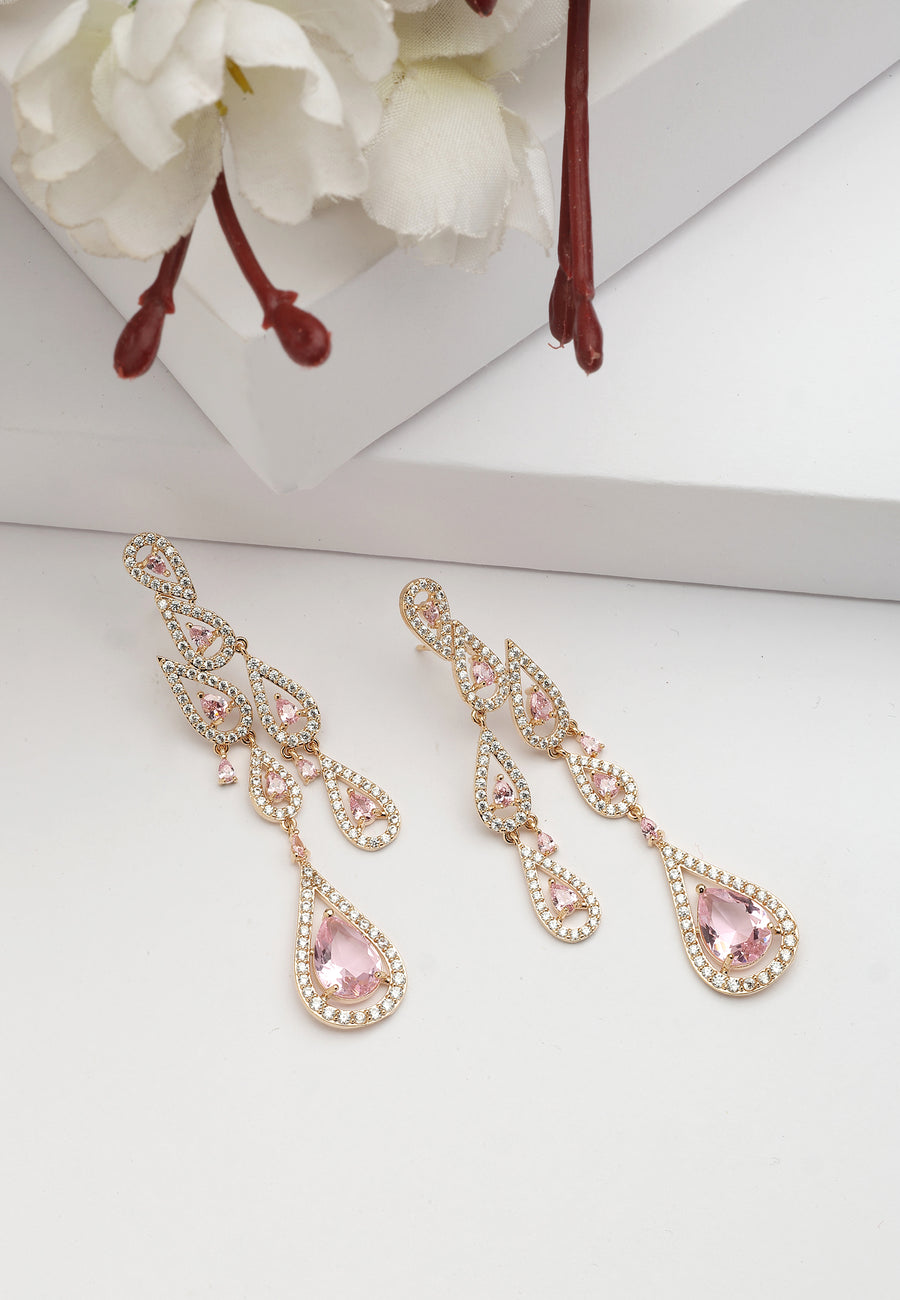 Kolczyki Dangle Diva Raindrop