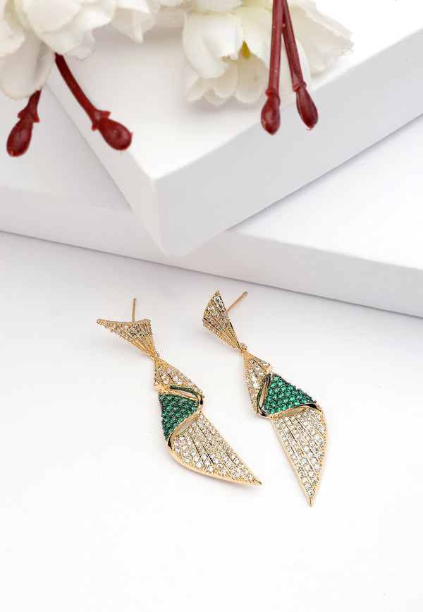 Boucles d'oreilles pendantes en coquillage de luxe Diva