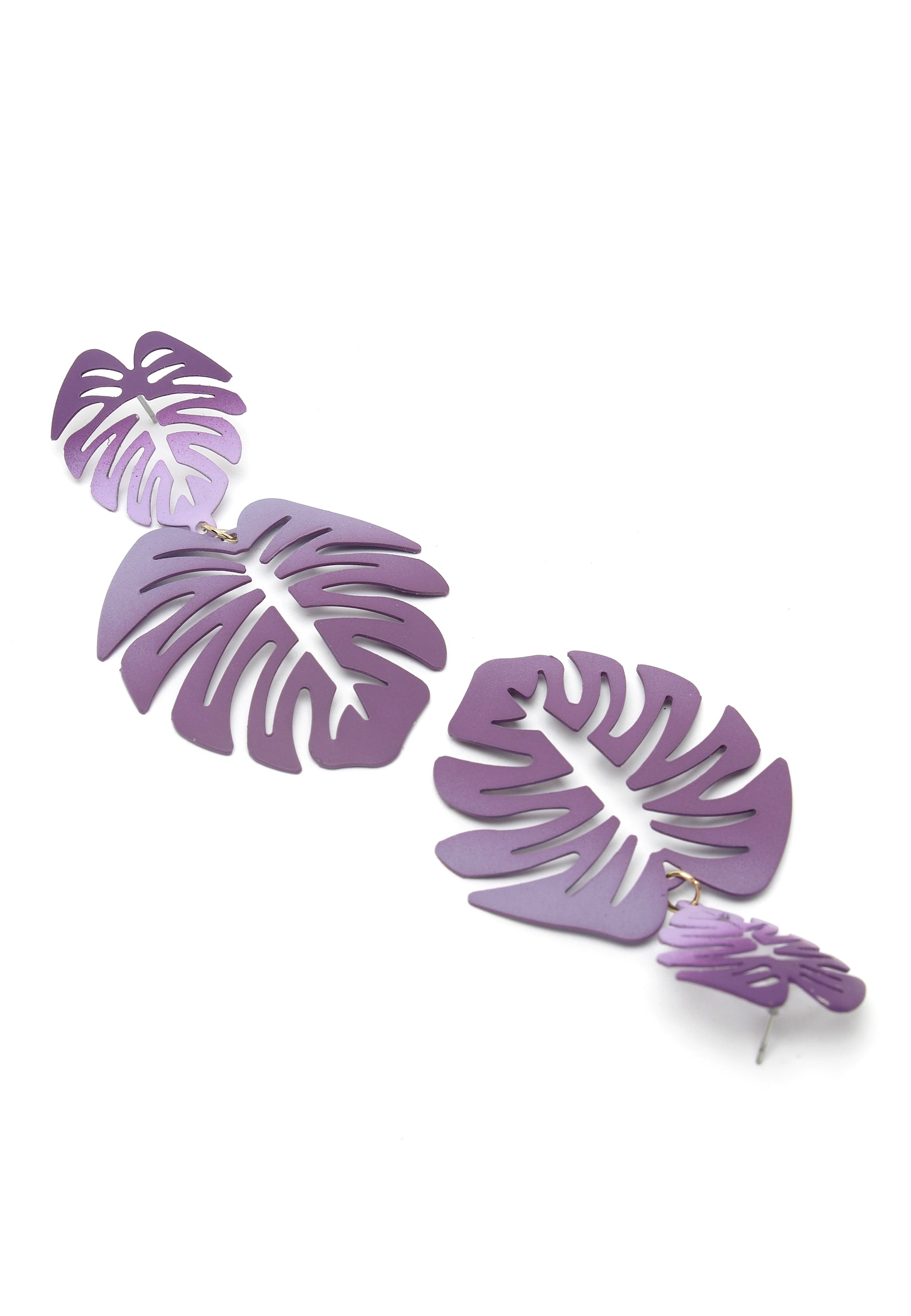 Cluaise Dangle Lilac Palm Leaf