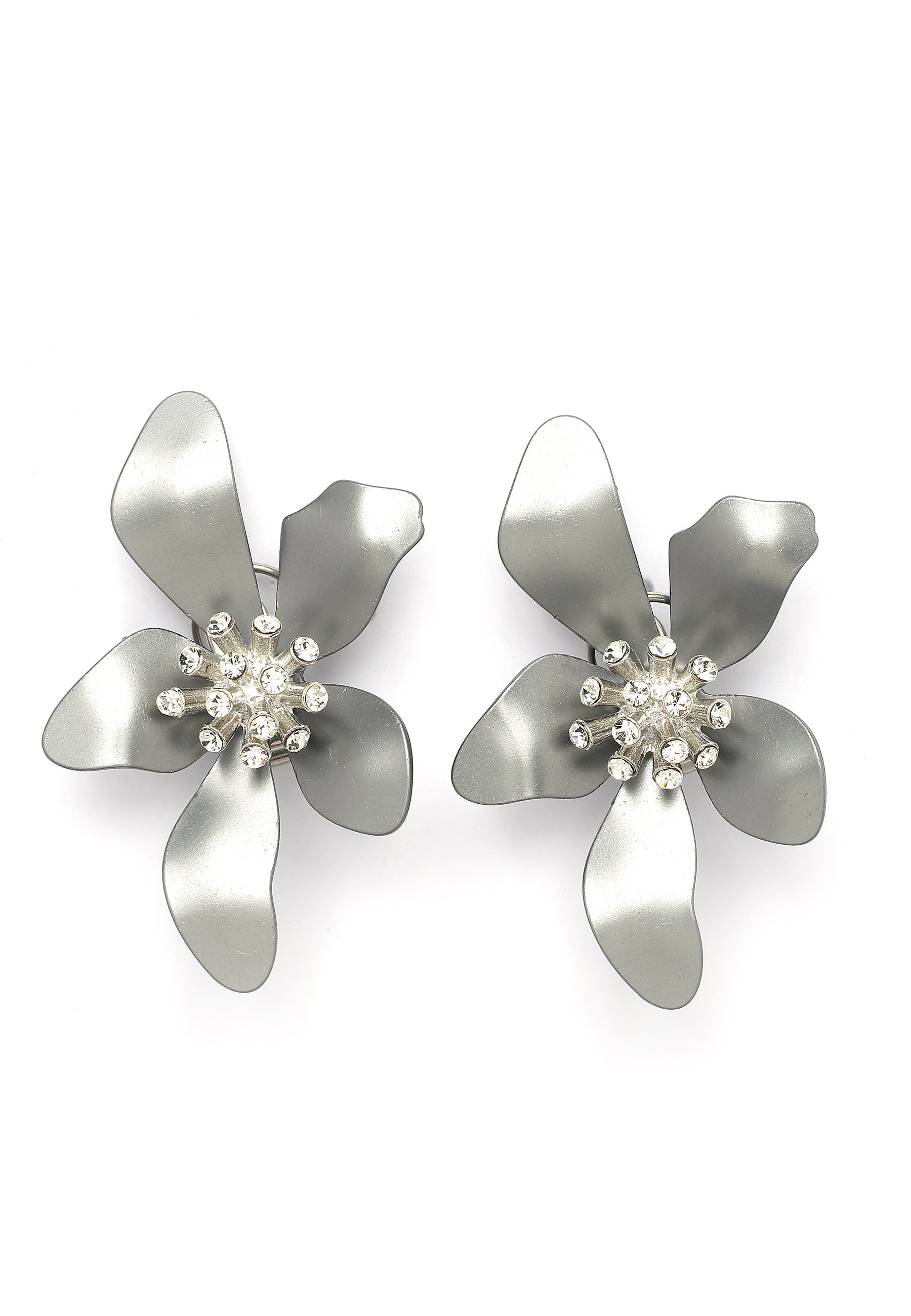 Boucles d'oreilles en forme de fleur