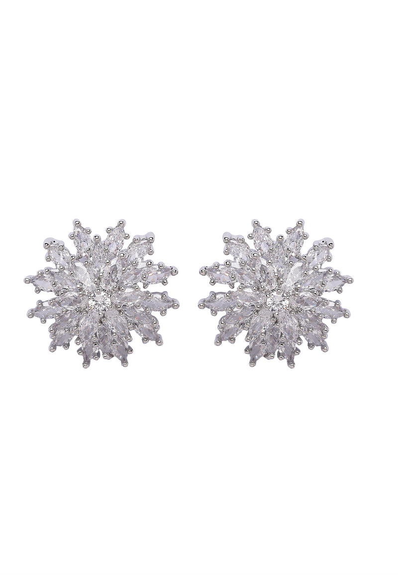 Pendientes de Estrella de Nieve