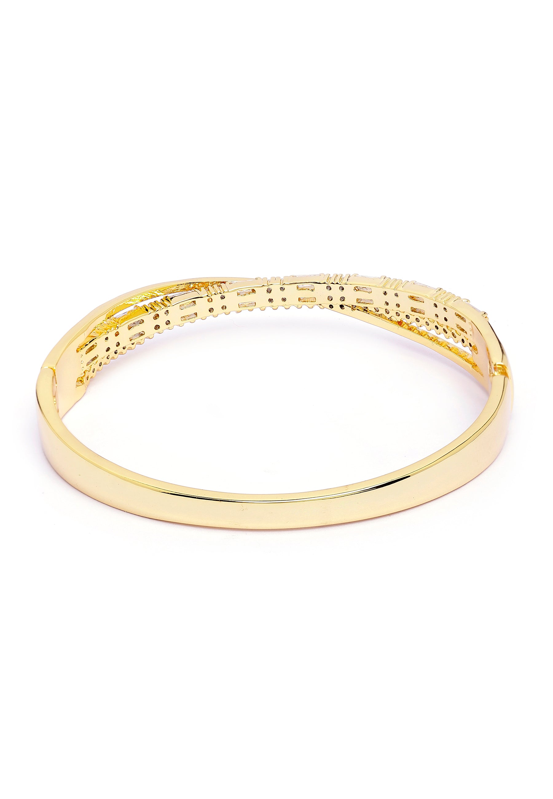 Brazalete de Diamante Golden Twirl