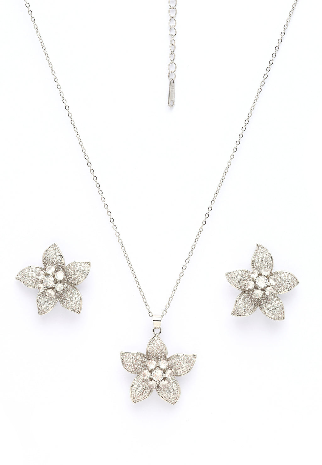 Conjunto de Radiancia Silver Bloom