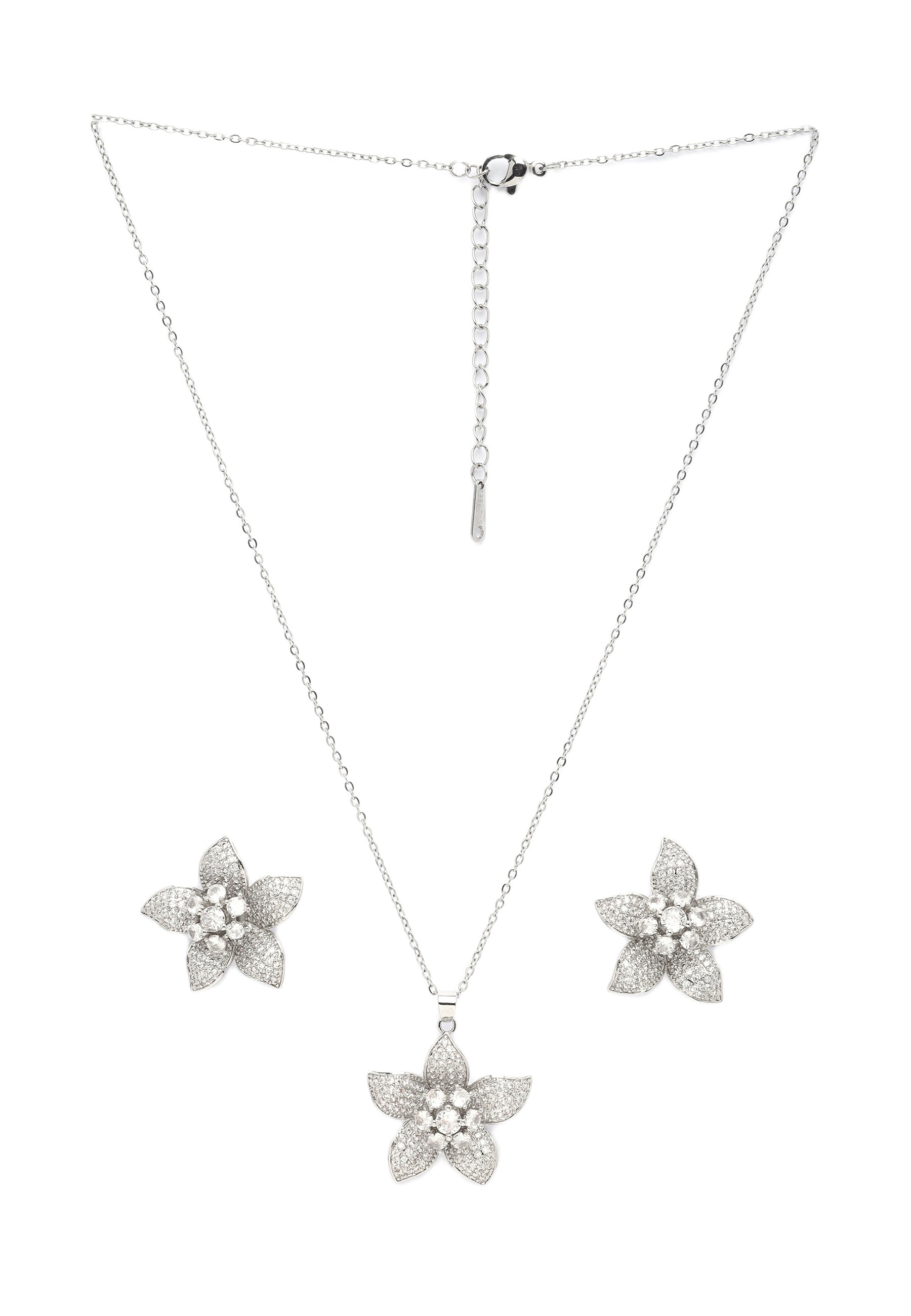 Silberblüte Strahlenset