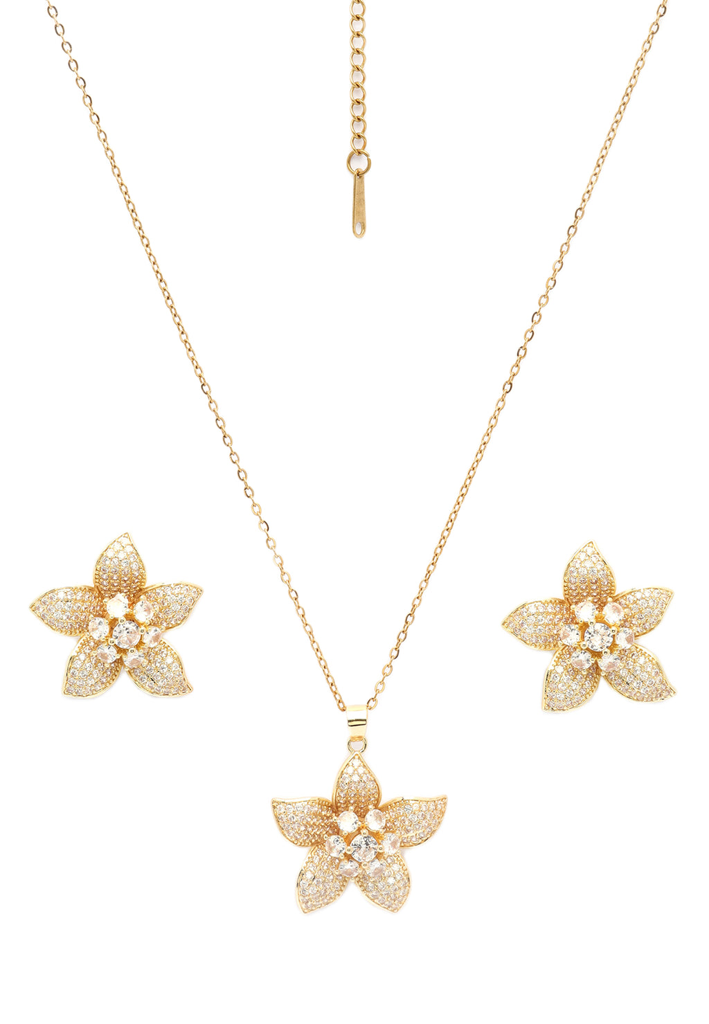 Conjunto de Radiancia de Orquídea Dorada