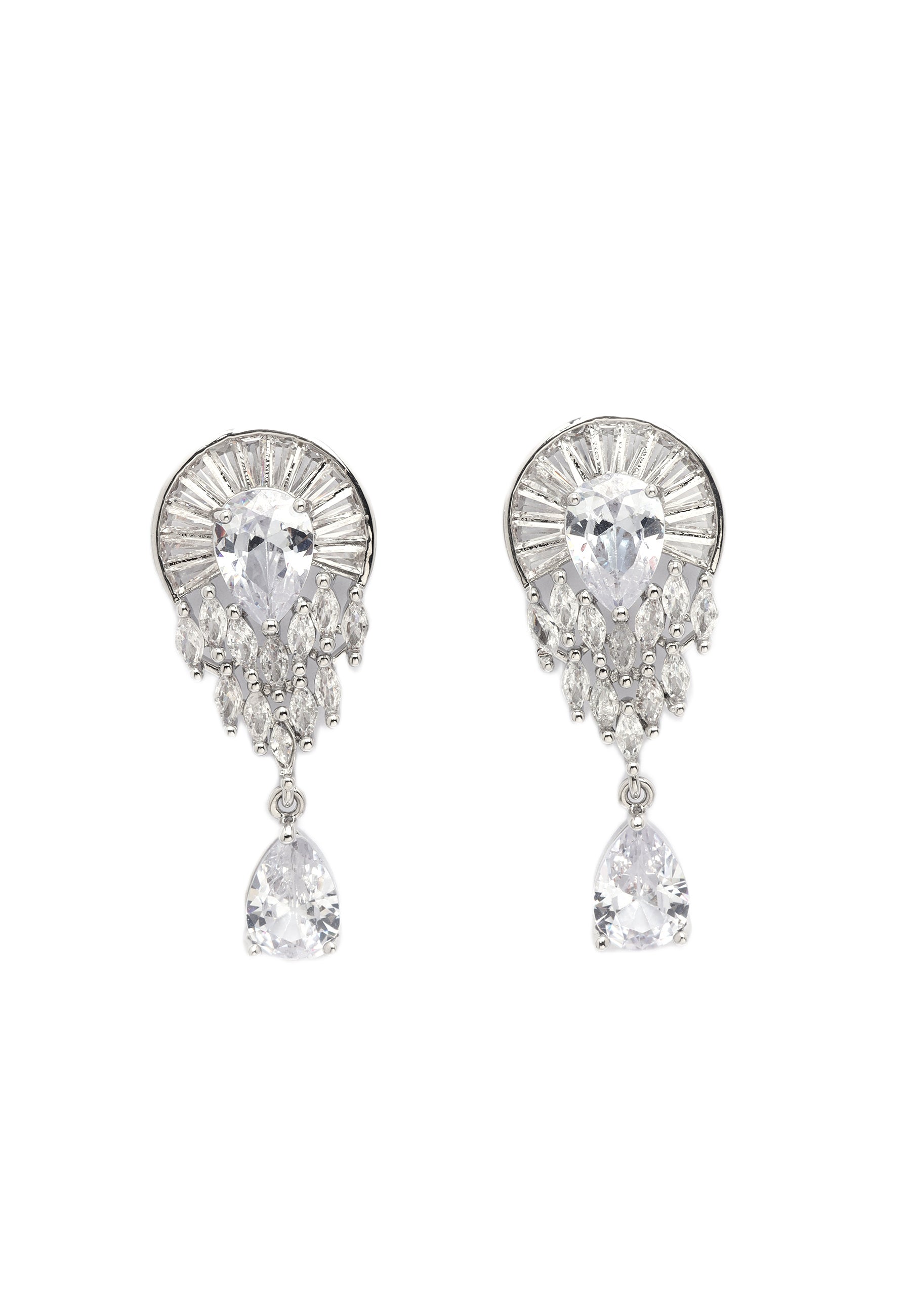 Starlight Dangle Oorbellen en Ketting Set