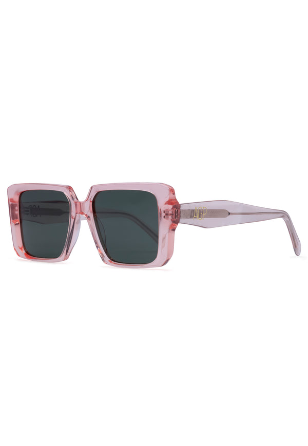 Chunky Transparent Square Sunglasses