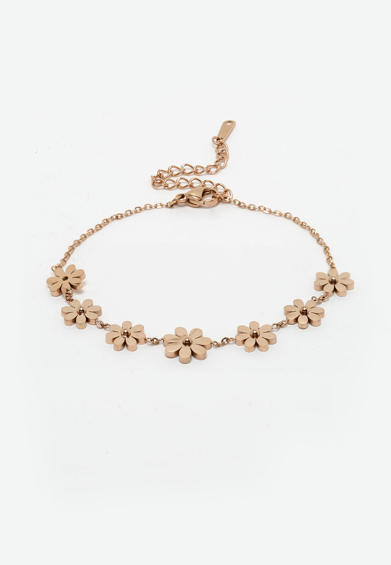 Gänseblümchen-Blumen-Armband
