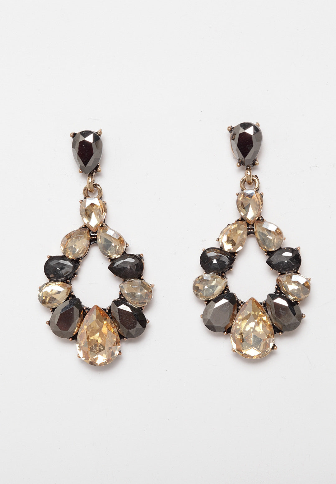 Classic Mysterious Crystal Dangle Earrings